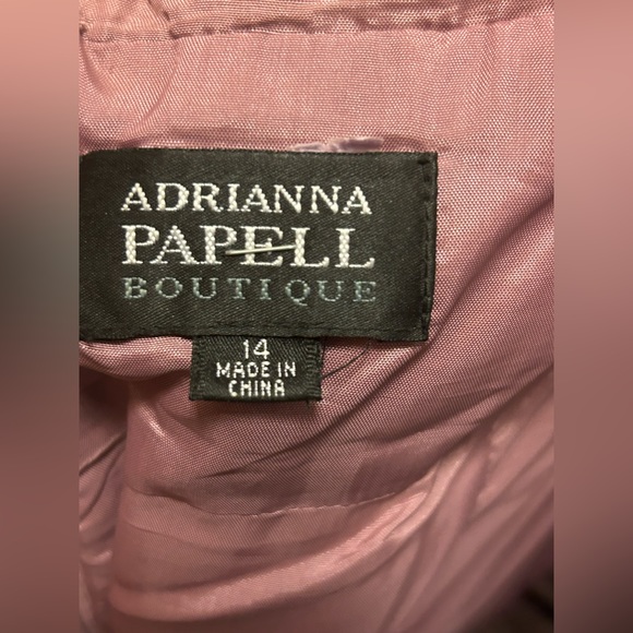 Black & purple mesh cocktail dress - Picture 5 of 7